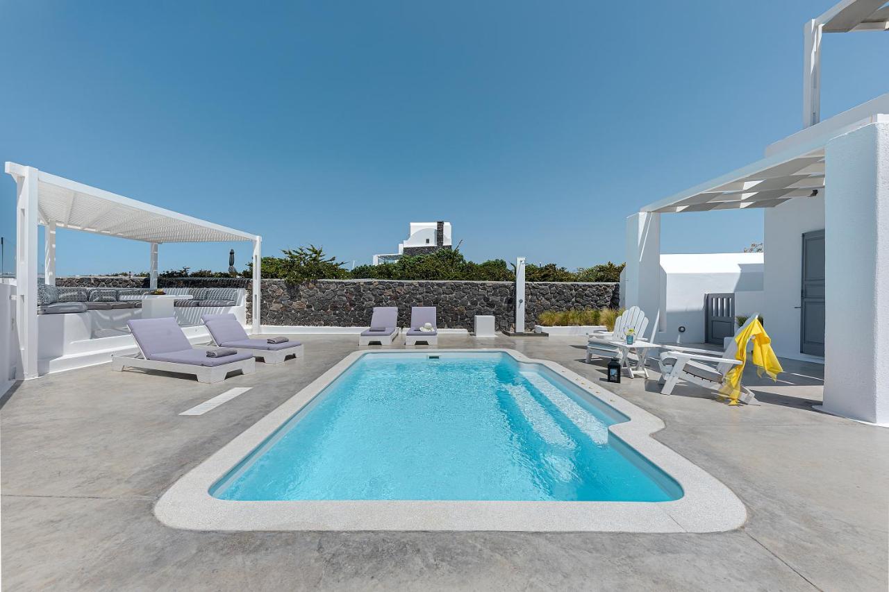 Hemera Holiday Home Villa On Santorini อาโกรตีรี ภายนอก รูปภาพ