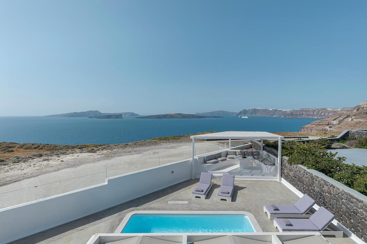 Hemera Holiday Home Villa On Santorini อาโกรตีรี ภายนอก รูปภาพ