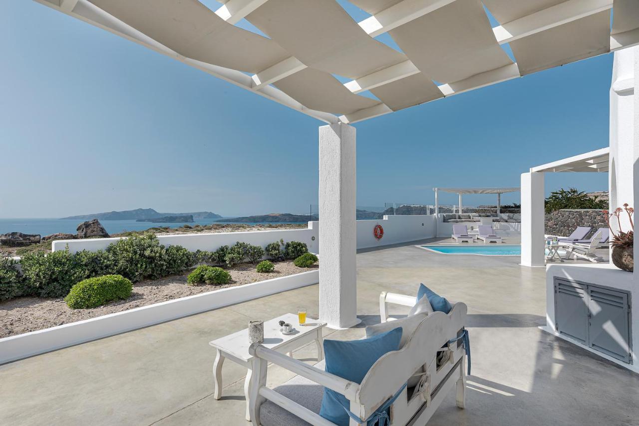 Hemera Holiday Home Villa On Santorini อาโกรตีรี ภายนอก รูปภาพ