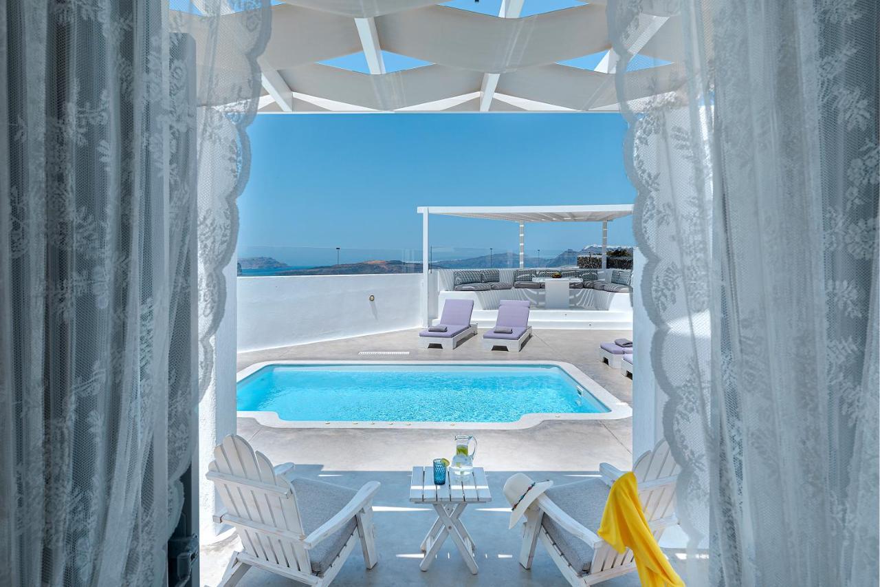 Hemera Holiday Home Villa On Santorini อาโกรตีรี ภายนอก รูปภาพ