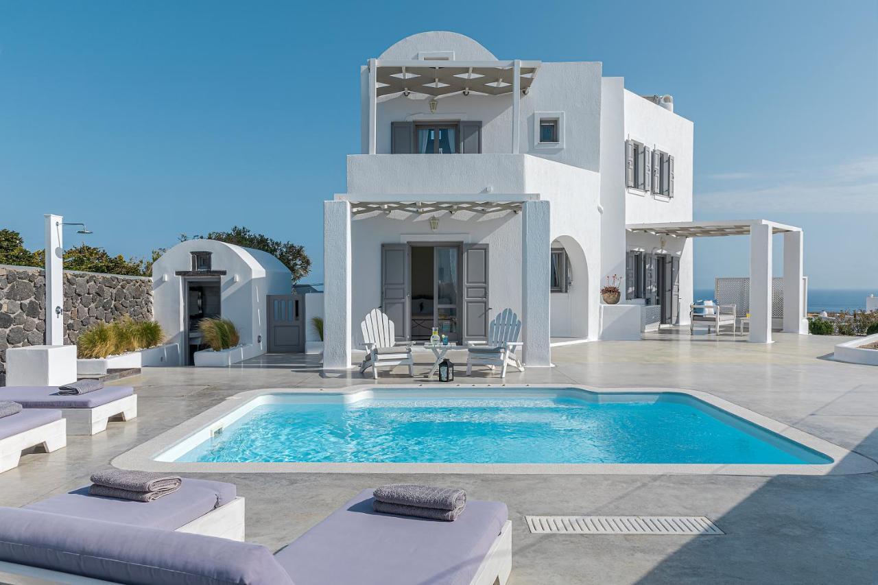 Hemera Holiday Home Villa On Santorini อาโกรตีรี ภายนอก รูปภาพ
