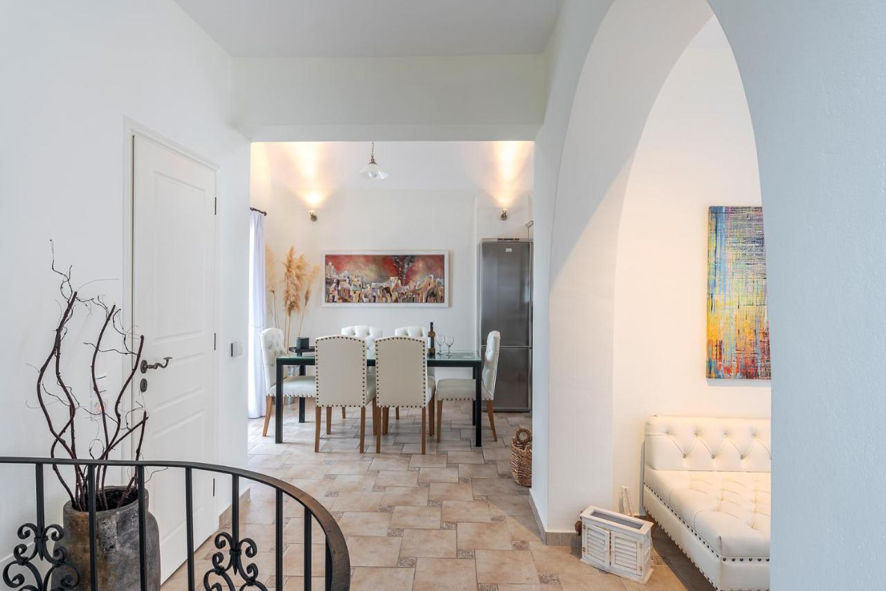 Hemera Holiday Home Villa On Santorini อาโกรตีรี ภายนอก รูปภาพ