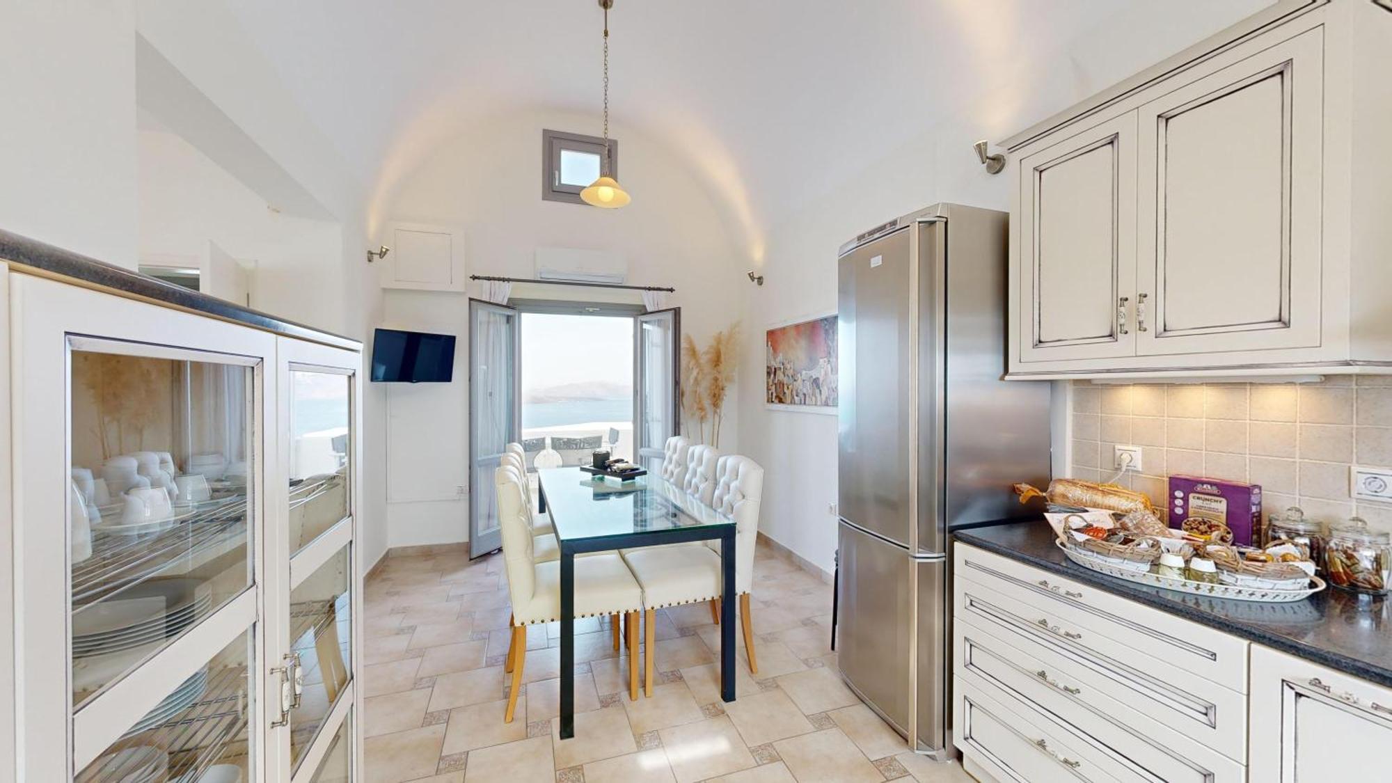 Hemera Holiday Home Villa On Santorini อาโกรตีรี ภายนอก รูปภาพ
