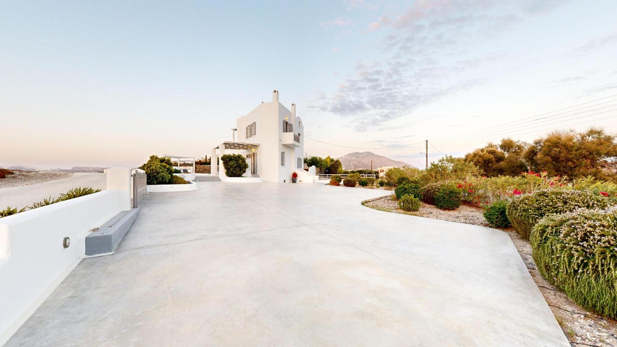Hemera Holiday Home Villa On Santorini อาโกรตีรี ภายนอก รูปภาพ