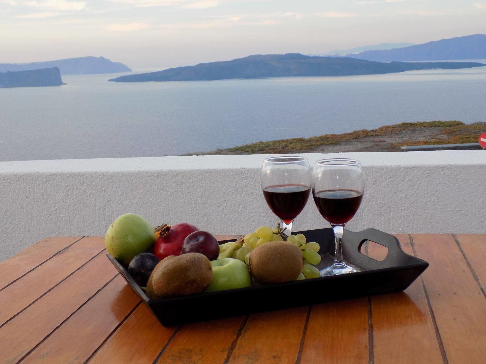 Hemera Holiday Home Villa On Santorini อาโกรตีรี ภายนอก รูปภาพ
