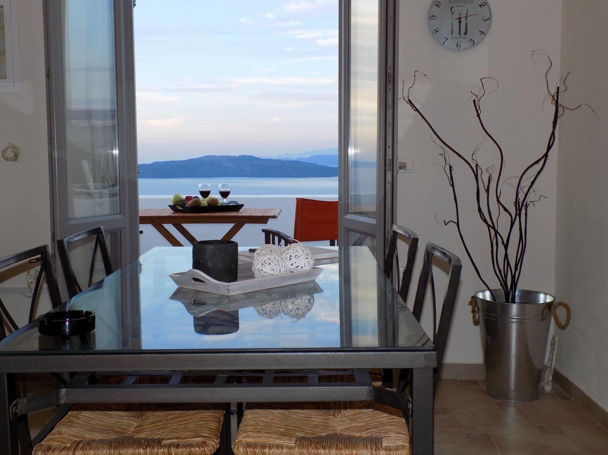 Hemera Holiday Home Villa On Santorini อาโกรตีรี ภายนอก รูปภาพ